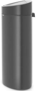 Brabantia Touch Bin - Ovális Szemetes - 40L - Matt Fekete