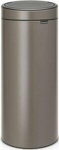 Brabantia Touch Bin Hulladékgyűjtő - 30L, Platinaszürke