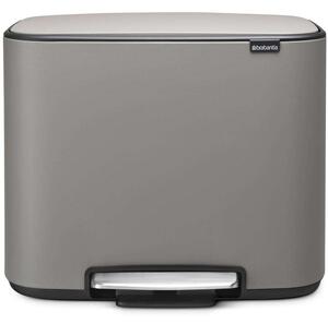 Brabantia Bo Pedálos Szemetes - 36L - Beton Szürke