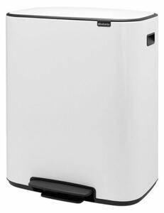Brabantia Bo 60L Dupla Pedálos Szelektív Szemetes - Fehér