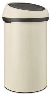 Brabantia Touch Bin - Nyomófedeles Szemetes - 60L - Világos Bézs