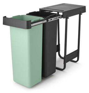 Brabantia Sort & Go Szelektív Konyhai Kuka - 2x30L