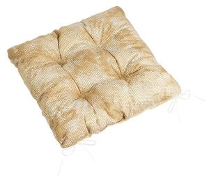 Bellatex Seat Adéla steppelt kígyóbőr barna , 40 x40 cm