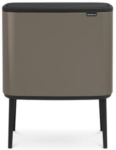Brabantia Bo Touch Bin Szemetes - 36L - Platinaszürke