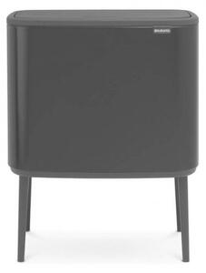 Brabantia Bo Touch Bin - Pedálos Szemetes - 36L - Matt Fekete