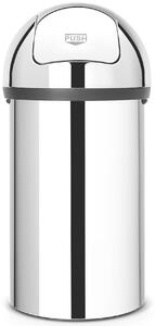 Brabantia Push Bin XXL Hulladékgyűjtő - 60L Rozsdamentes Acél