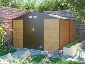 GAH 1300 - 340 x 383 cm kerti ház, barna