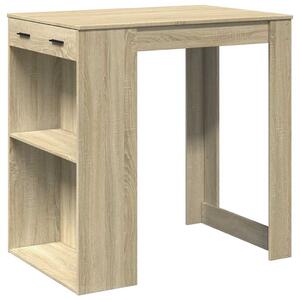 VidaXL Bárasztal - Sonoma Tölgy - 102x70x103,5cm