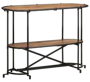 VidaXL tömör akácfa tálalóasztal 110 x 42 x 76 cm