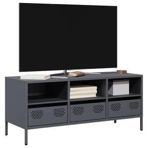 VidaXL Ipari TV-szekrény - Acél - 101,5x39x43,5 cm