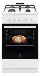 Electrolux LKG500013W Gáztűzhely, 59L, 4 főzőzóna, AquaClean, A energiaosztály