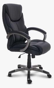 Barracuda E617 Ergonomikus Irodai szék - Fekete Textilbőr