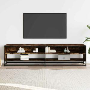 VidaXL TV-szekrény - Füstös Tölgy - 180,5cm