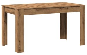 VidaXL Étkezőasztal - Tölgy Fa - 140x74,5x76 cm