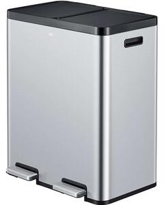 Lépes kosár, EKO, Essential, 30+30 liter, 2 rekesz, rozsdamentes acél