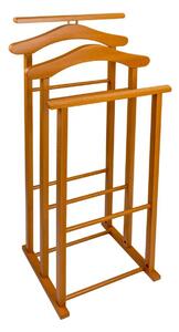 Armoire akasztókhoz Arredamenti Italia, Maxi, 102x43 cm, nadrágkeret, bükkfa szerkezet, ideális ruhákhoz, hatékony tárolás, praktikus és elegáns kivitel, cseresznyefa