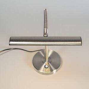 Modern asztali lámpa acél LED-del - asztali