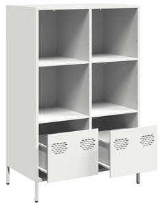 VidaXL Fém Polcrendszer - Fehér - 68x39x103,5cm