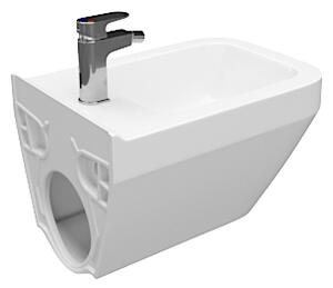 Cersanit Crea WC bidé függő négyzet, fehér, K114-010