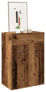 VidaXL Antik Fa Cipősszekrény - 60x35x84 cm