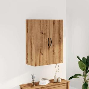 VidaXL kézműves tölgy színű szerelt fa fali szekrény 69,5 x 34 x 90 cm