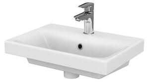 Cersanit Moduo Slim SET, akasztós szekrény 50x35x62 cm + mosogató 50 cm, antracit matt, S801-470-DSM