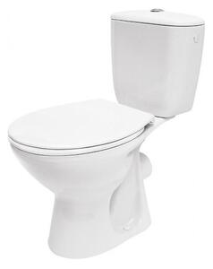 Cersanit PRESIDENT - WC kombi + antibakteriális duroplasztikus ülés, K08-038