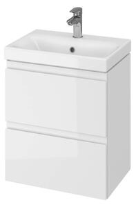 Cersanit Moduo, falra szerelhető mosdószekrény 50cm, fehér fényes, S929-006