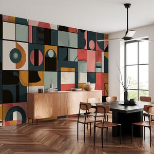 Fotótapéta Bahaus stílus, Fotótapéta absztrakt, w01075 : Uwalls.hu