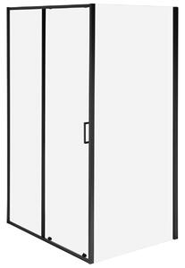 Zuhanykabin LANGUI 90 x 120 x 190 cm Fekete