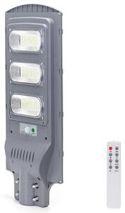 Aigostar B.V. Aigostar - LED Napelemes utcai lámpa érzékelővel LED/150W/3,2V IP65 6500K + távirányító AI0420