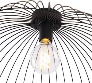 Design mennyezeti lámpa fekete 50 cm - Pua