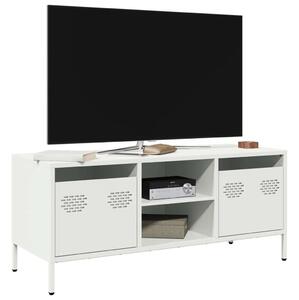 VidaXL fehér hidegen hengerelt acél TV-szekrény 101,5 x 39 x 43,5 cm