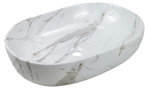 Invena Corfu, asztali mosogató 60x42x14,5 cm, koutánzat, INV-CE-34-701-C