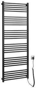 Sapho Sapho, METRO-E elektromos fűtőelem, egyenes, 600x1620 mm, 800 W, fekete matt, ME616B