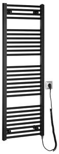 Aqualine Aqualine, DIRECT-E elektromos fűtőelem, egyenes, 450x1320 mm, 400 W, fekete, ILE34TB