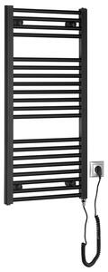 Aqualine Aqualine, DIRECT-E elektromos fűtőelem, egyenes, 450x960 mm, 300 W, fekete, ILE94TB