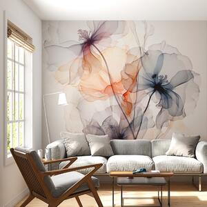 Fotótapéta Különböző színű virágok csoportja, Modern fotótapéta, Modern fotótapéta, w01781 - Muralas.hu