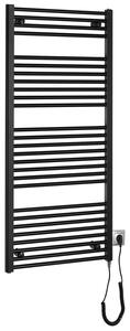 Aqualine Aqualine, DIRECT-E elektromos fűtőelem, egyenes, 600x1320 mm, 600 W, fekete, ILE36TB