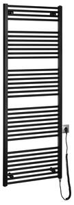 Aqualine Aqualine, DIRECT-E elektromos fűtőelem, egyenes, 600x1680 mm, 800 W, fekete, ILE66TB