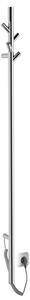 Sapho , PASADOR elektromos törölközőszárító, kerek, 150x1500 mm, 30 W, polírozott rozsdamentes acél, ER175V