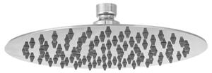 Invena Eco, rozsdamentes acél esőzuhanyfej 25 cm átmérővel, króm, INV-SC-D1-041-Q