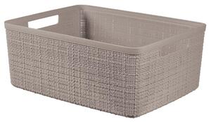 Curver Jute M 12 l taupe tárolódoboz