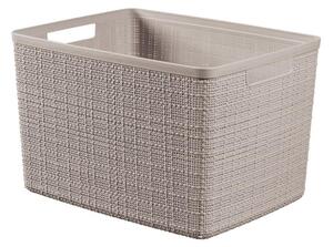 Curver Jute L 20 l taupe tárolódoboz