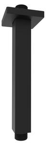 Sapho Sapho, zuhany mennyezeti konzol, négyzet, 200mm, fekete matt, 1205-07B