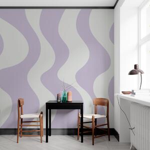 Fotótapéta Kanyargó lila vonalak, Fotótapéta modern, w01833v4 : Uwalls.hu