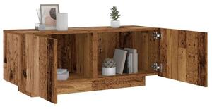 VidaXL antik fa színű szerelt fa éjjeliszekrény 100 x 35 x 40 cm