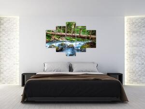 Festmény egy lakáshoz - hegyi patak (150x105cm)