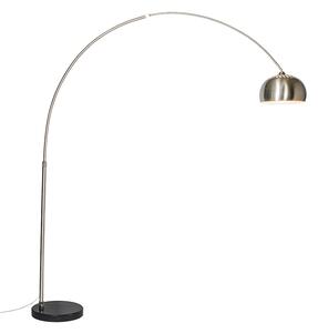 Acél ívlámpa fém búrával 33 cm állítható - XXL