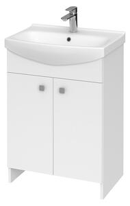 Cersanit Cersania+Rubid, mosdószekrény + mosdó 60 cm, fehér, S805-002-DSM